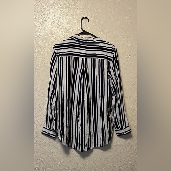 George striped button up Sz L - Picture 3 of 4